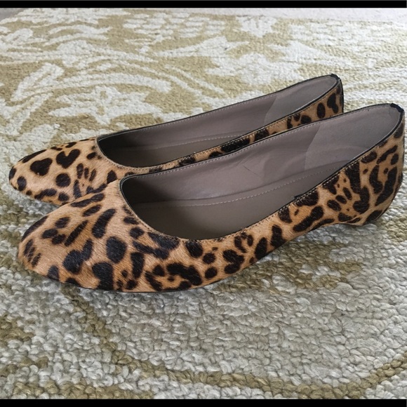 ecco leopard flats